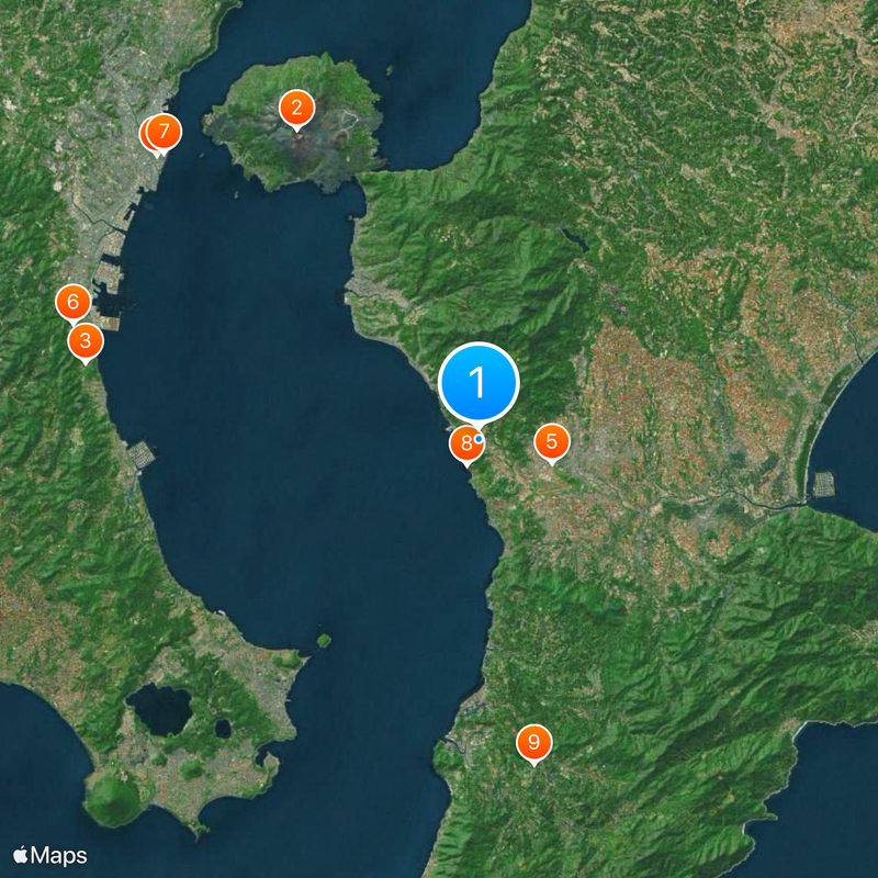 National Institute of Fitness and Sports in Kanoya Map