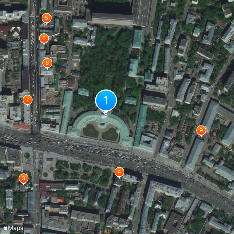 N.V. Sklifosovsky Research Institute for Emergency Medicine Map