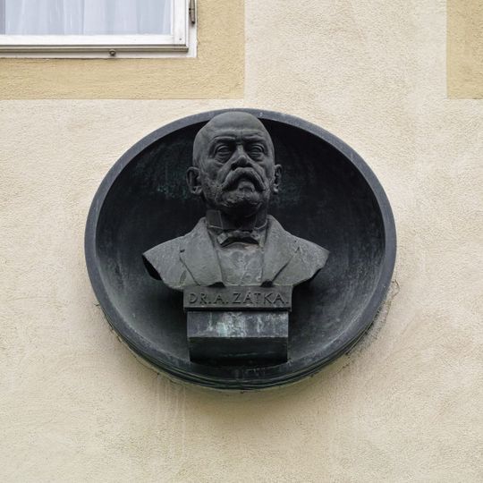 Pamětní deska Augusta Zátky