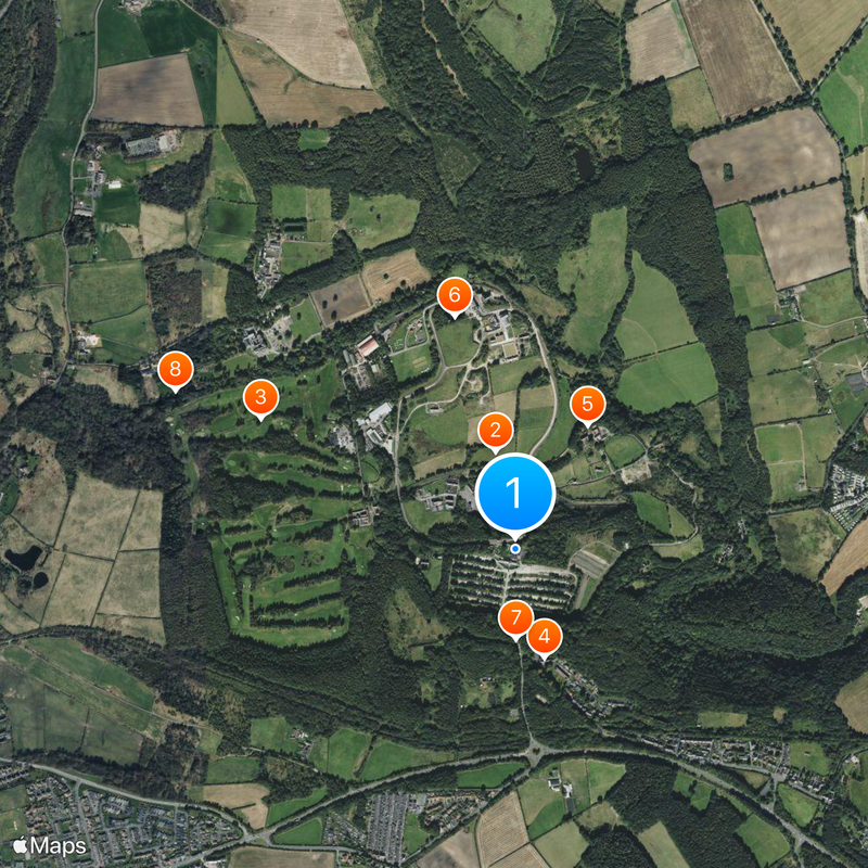 Beamish, The Living Museum of The North Map