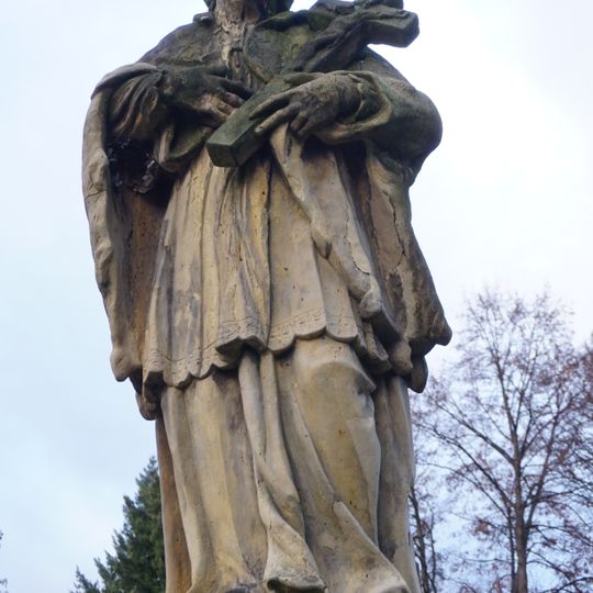 Sochy svatého Jana Nepomuckého, svatého Františka