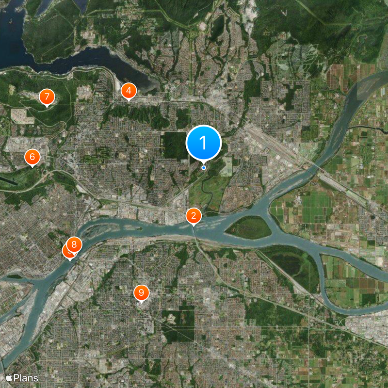 Riverview Hospital Map