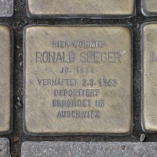 Stolperstein à la mémoire de Ronald Seeger