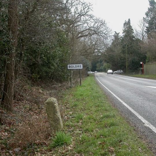 Milestone 150 Metres North Of Junction With Rope Hill
