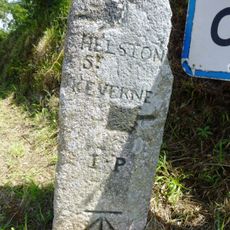 Guide Post 300 Metres East Of Tregowris