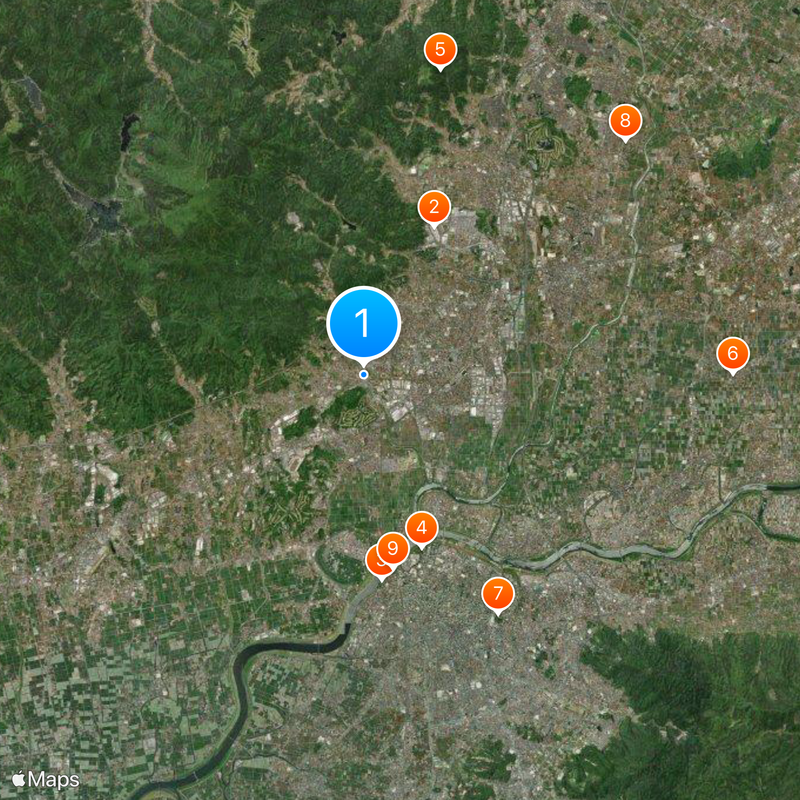 Shin-Tosu Station Map