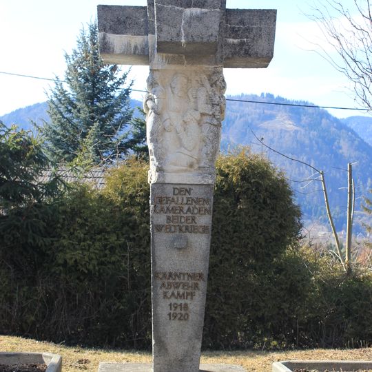Kriegerdenkmal neben Filialkirche hl. Andreas