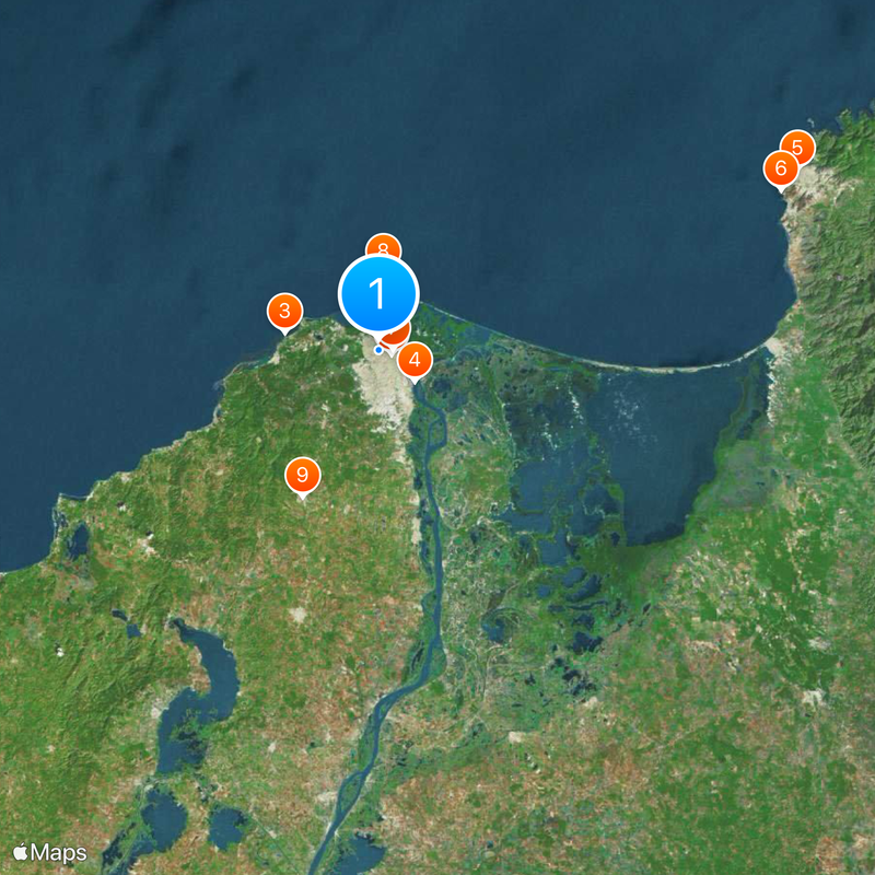 Estadio Romelio Martínez Map