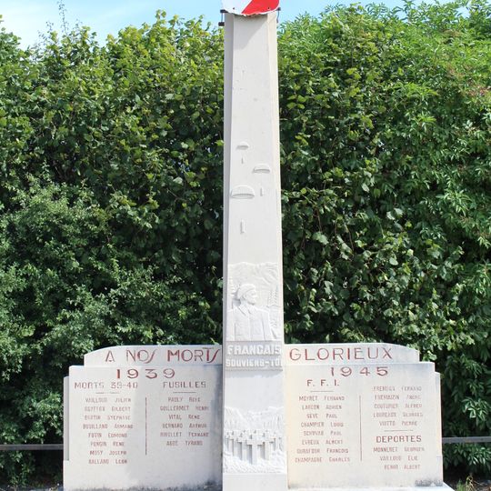 World War II memorial of Vieu-d'Izenave
