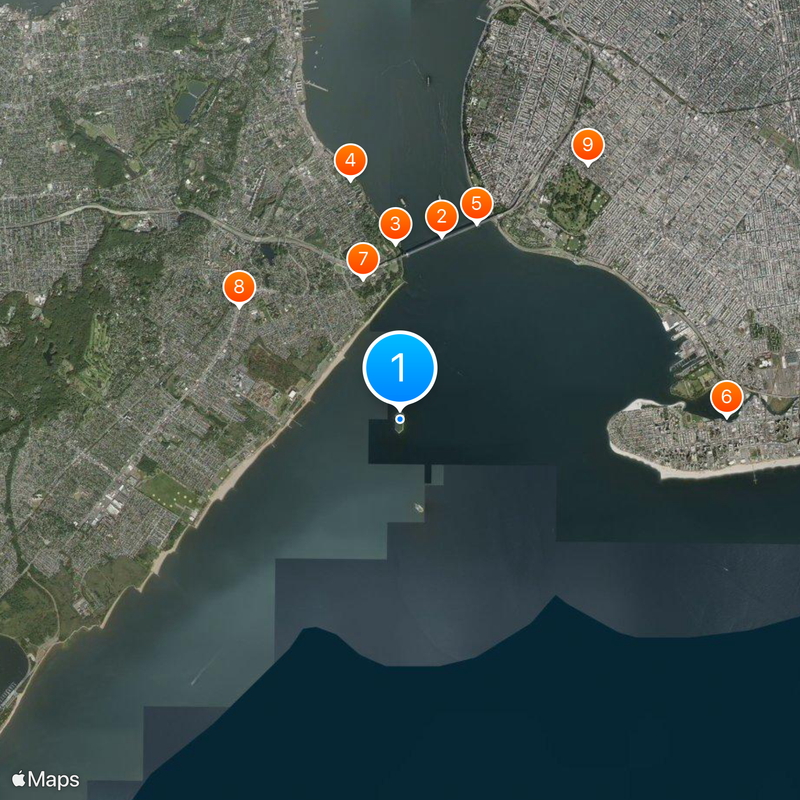 Hoffman Island Map
