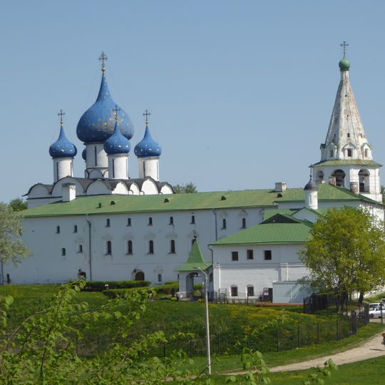 Church of the Annunciation and bell tower at the Episcopal Court