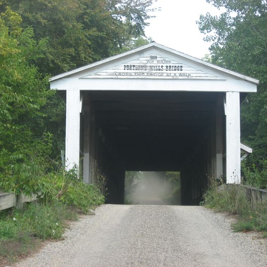 Portland Mills Covered Bridge