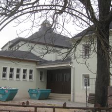 Gasthaus mit Saalanbau und Einfriedung Frankenberger Straße 31