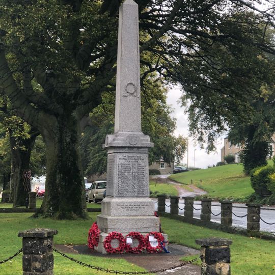 Middleton-in-Teesdale War Memorial