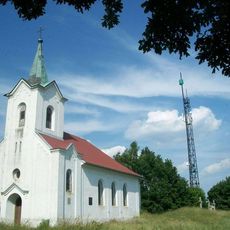 Kaple jihozápadně od Jistebnice