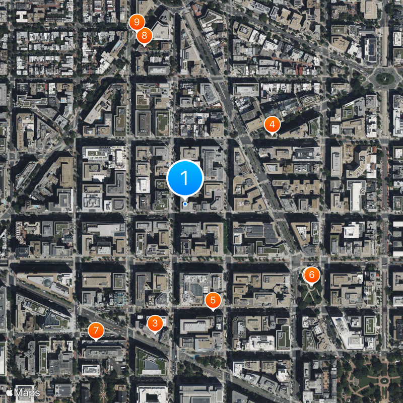 Competitive Enterprise Institute Map