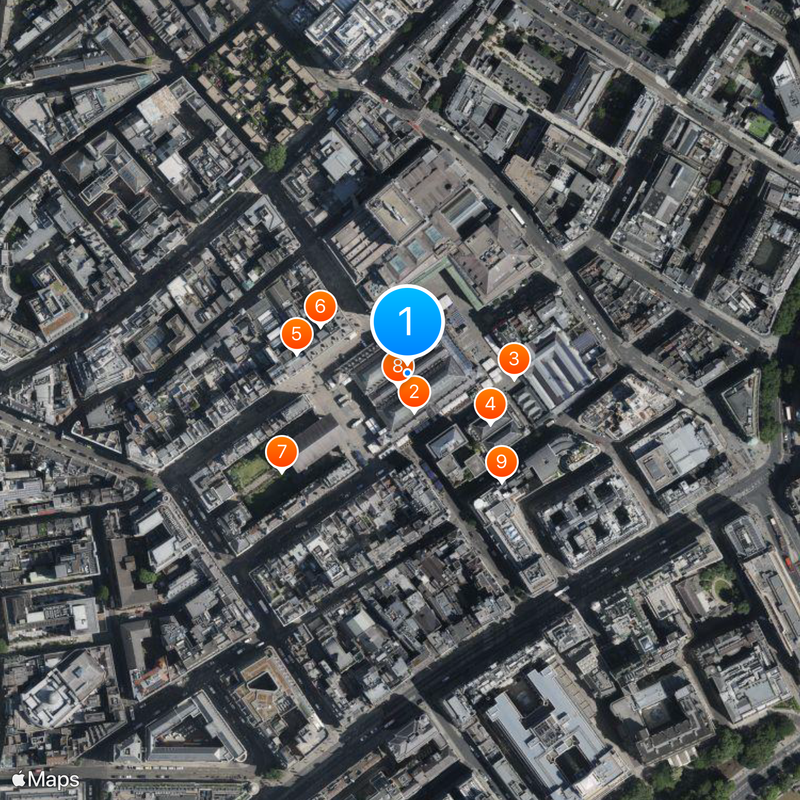 Covent Garden Market Map