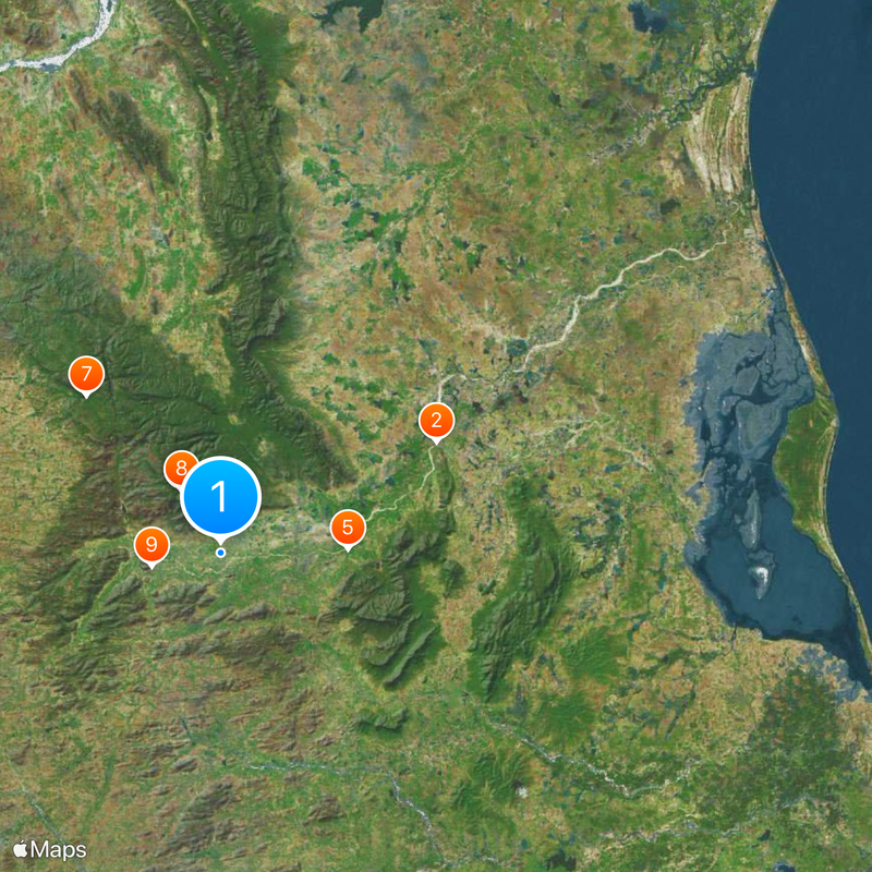 Tirupati district Map