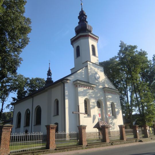 Saint John the Baptist church in Ślemień