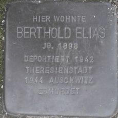 Stolperstein à la mémoire de Berthold Elias