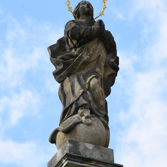 Maria column in Cítov