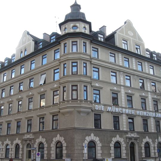 Baudenkmal D-1-62-000-505 in München im Ortsteil München