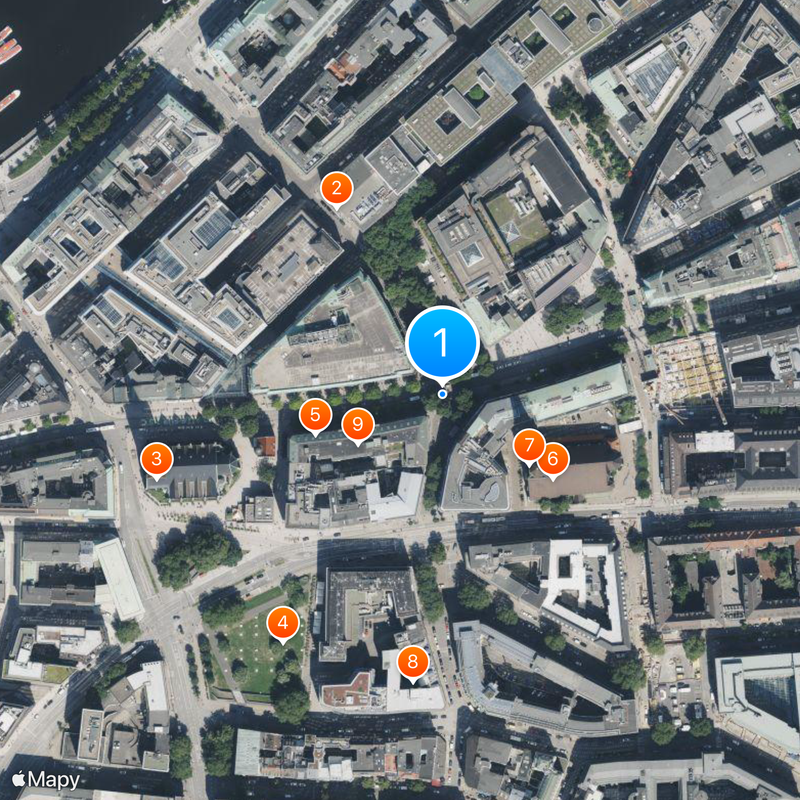 Hamburger Weihnachtsmarkt Carte