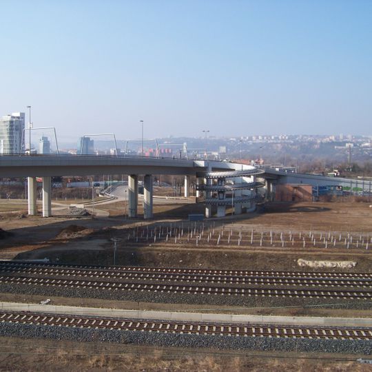 Bridge of Pod plynojemem street