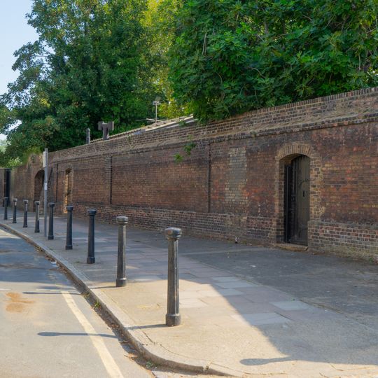 Boundary Wall Along South Side