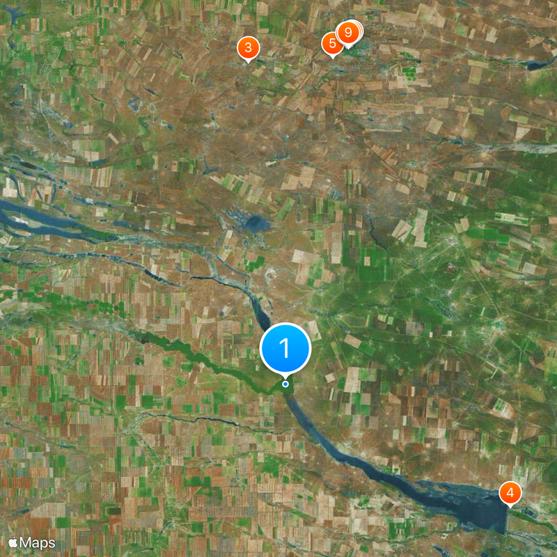 Kuma–Manych Depression Map