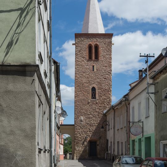 Rycerska gate tower in Bystrzyca Kłodzka