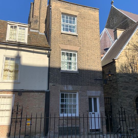 Number 1 Little St Marys Lane Including Gas Lamp Attached To The South East Corner