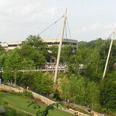 Liberty Bridge at Falls Park on the Reedy
