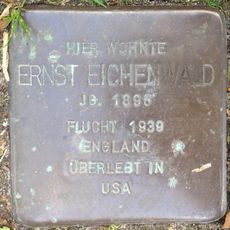 Stolperstein dedicated to Ernst Eichenwald