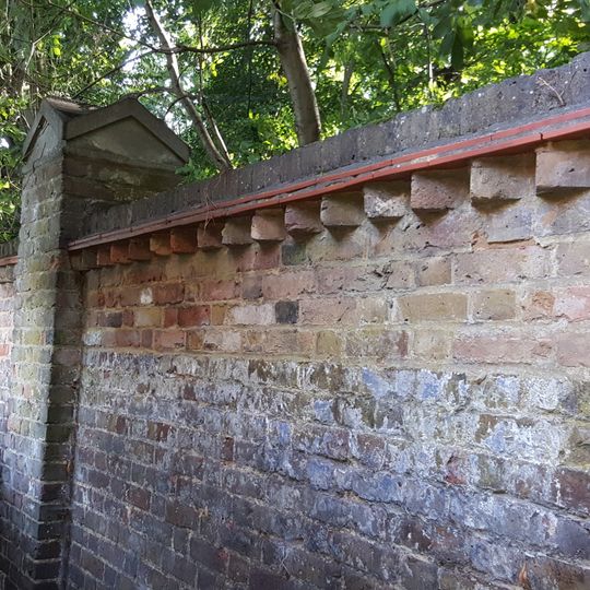 Boundary Wall To Tower Hamlets Cemetery