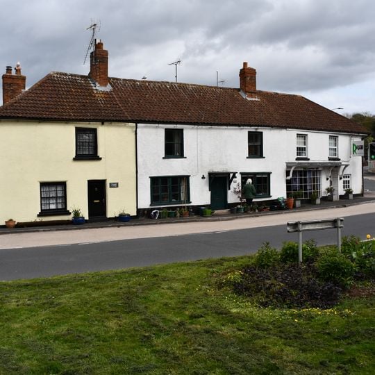 Trinity Cottage, The Corner Shop And House Adjoining Trinity Cottage At The North West