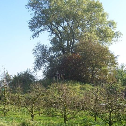 Terrein waarin een vluchtberg/kasteelberg