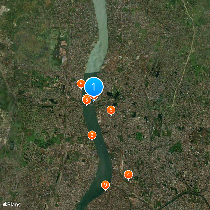 Dakshineswar Kali Temple Map