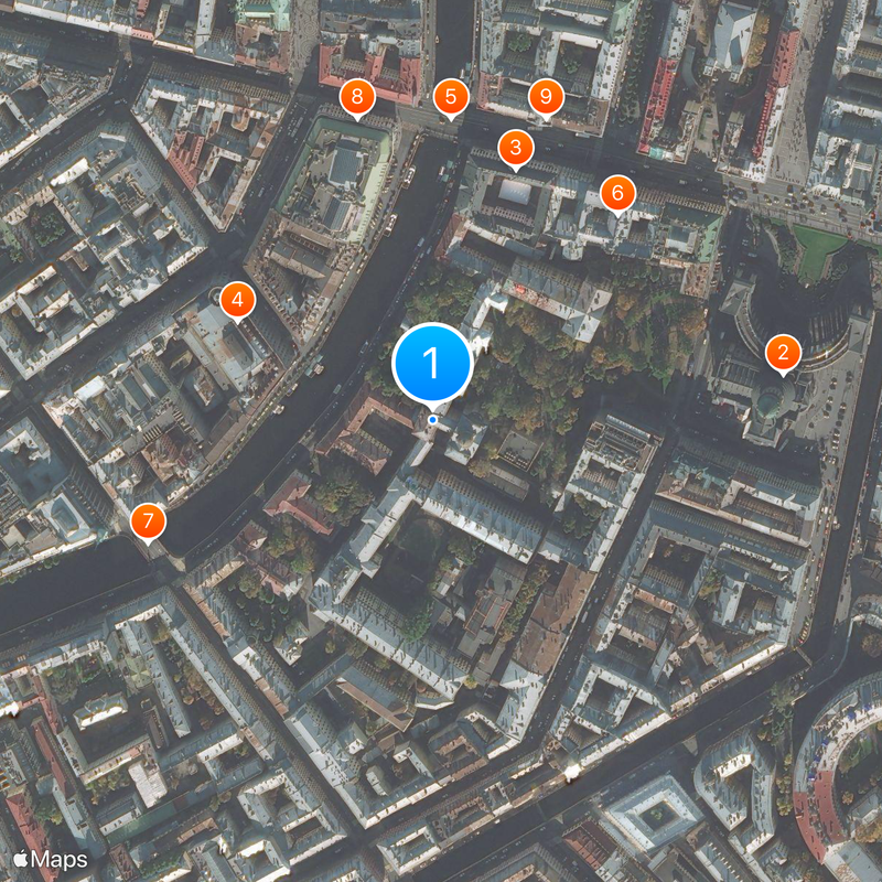 Herzen University Map