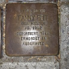 Stolperstein en memoria de Fanny Feit
