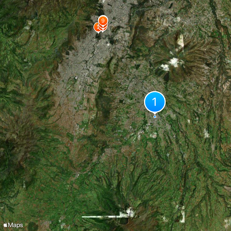 Rumiñahui Canton Map