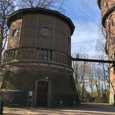 Watertoren in Brussel, gebouwd in 1890