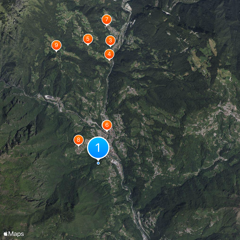 San Giovanni Bianco Mapa
