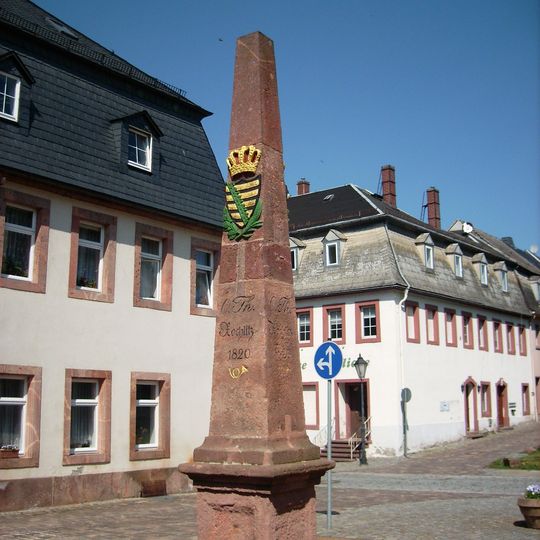 Kursächsische Postmeilensäule Rochlitz