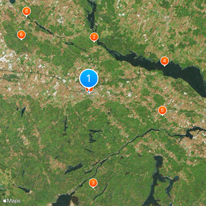 Renfrew Map