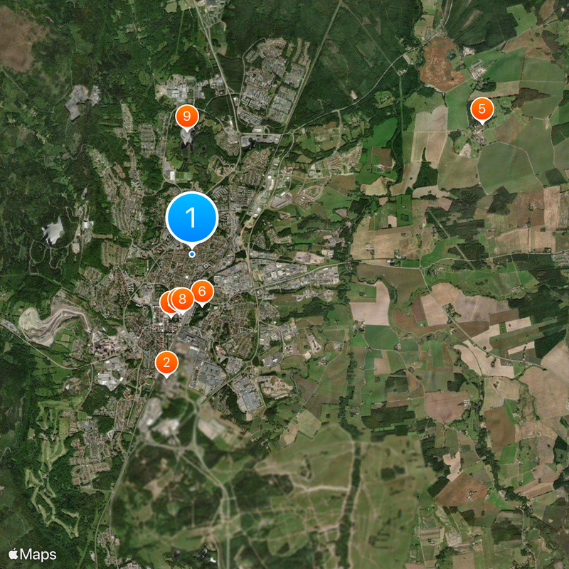 Skövde Map