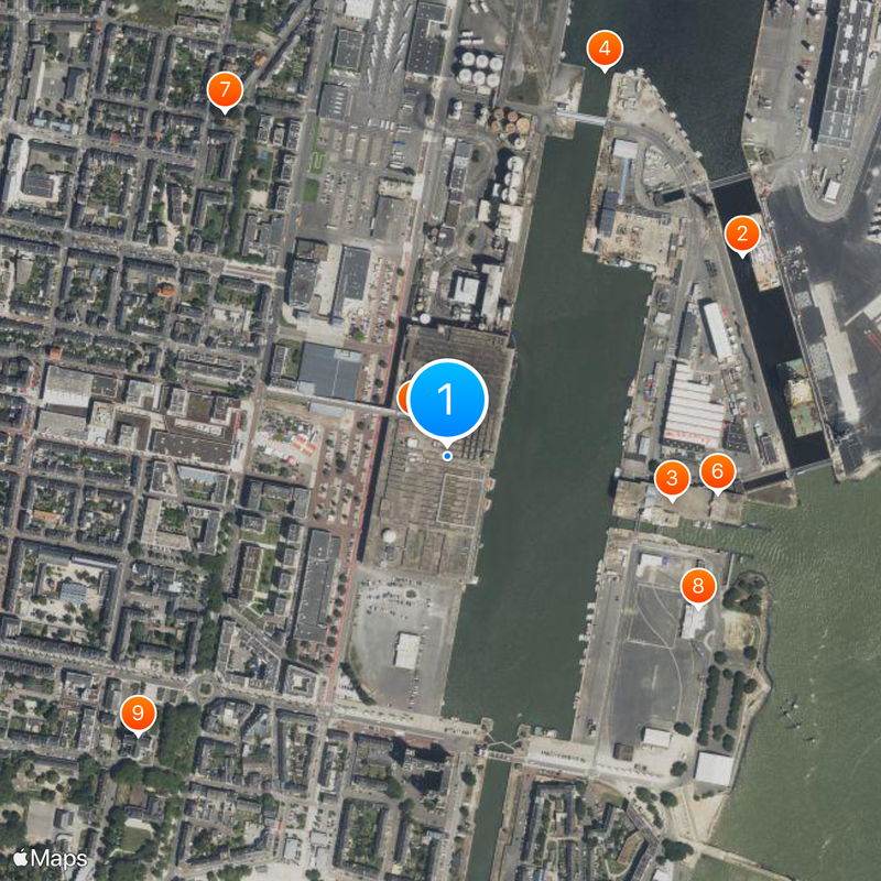 Base sommergibili di Saint-Nazaire Mappa