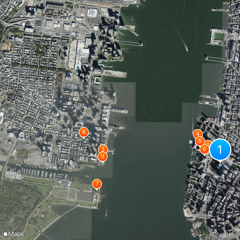 World Trade Center Map