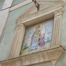 Ceramic panel of Saint Thomas of Villanova