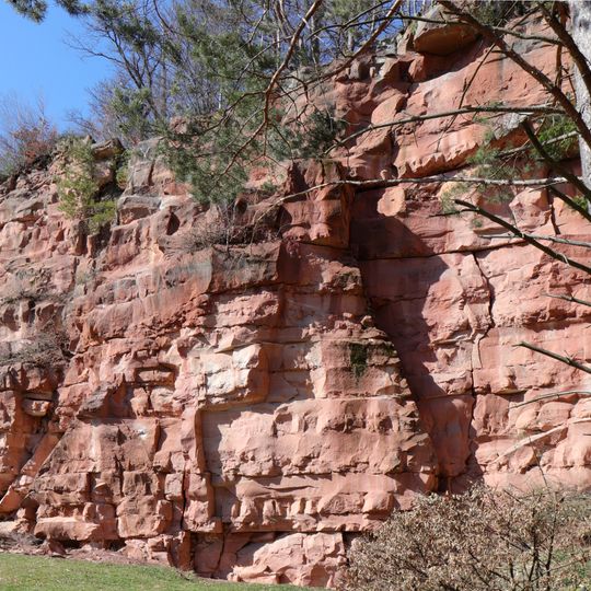 Ehemaliger Sandsteinbruch bei Heigenbrücken